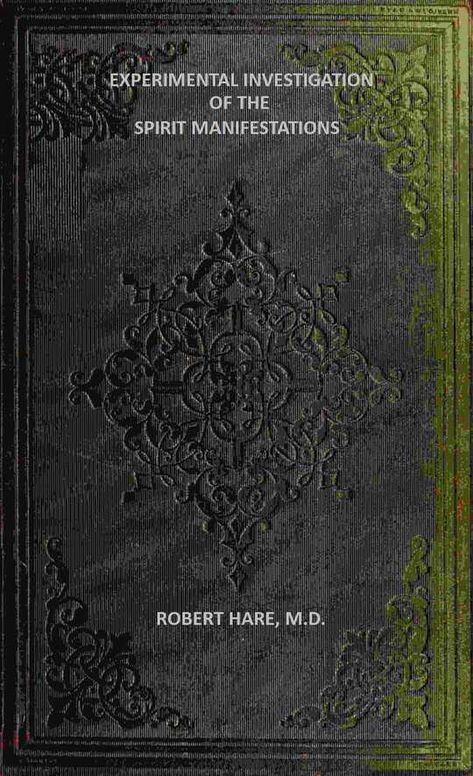Experimental Investigation of the Spirit Manifestations