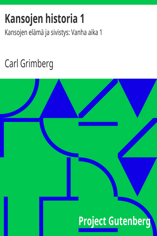 Kansojen historia 1