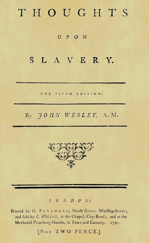 Thoughts upon slavery