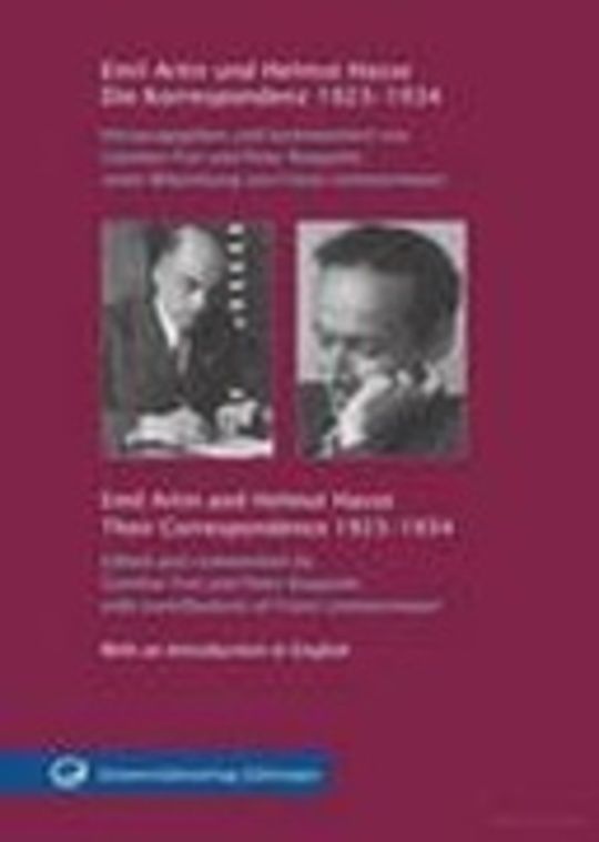Die Korrespondenz 1923 - 1934