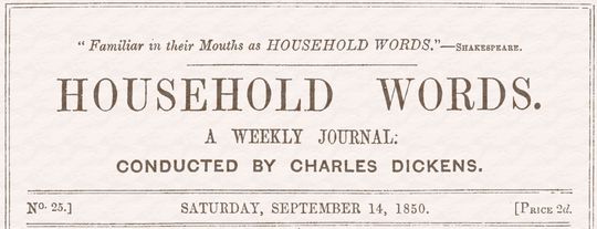 Household words, No. 25, September 14, 1850