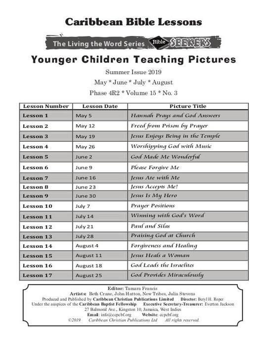 Bible Seekers - Teaching Pictures Summer Issue 2019