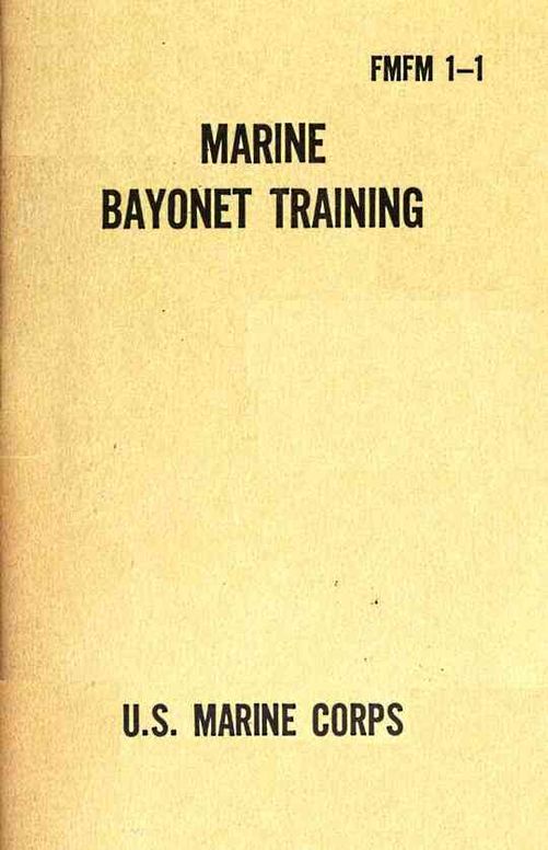 FMFM1-1 Marine bayonet training