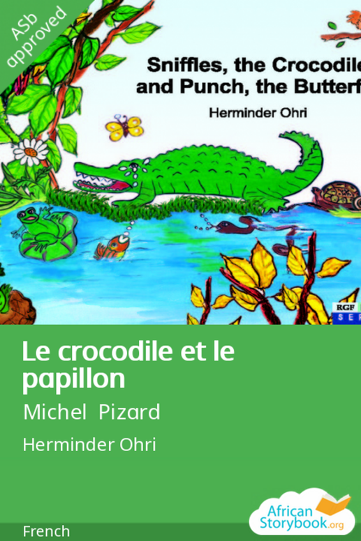 Le crocodile et le papillon