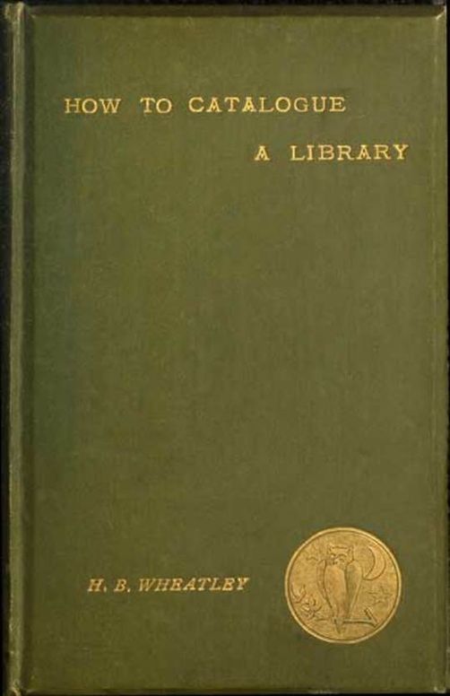 How to Catalogue a Library