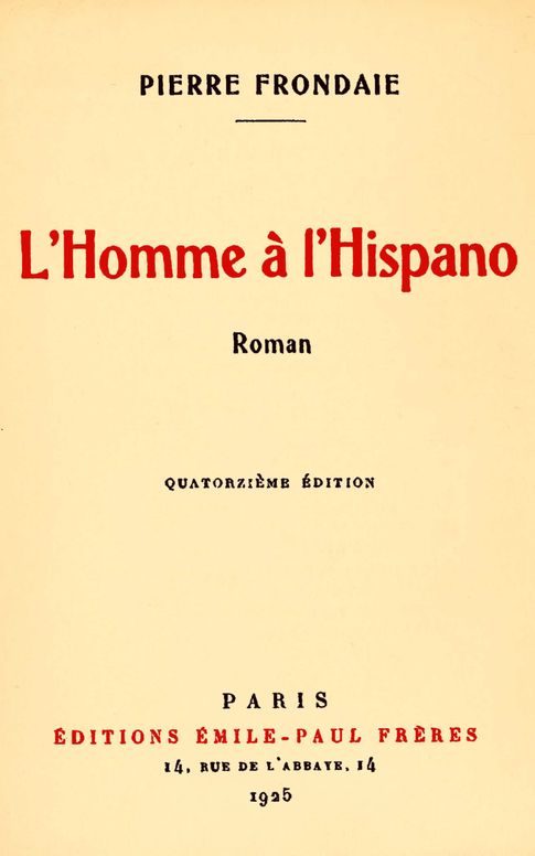 L'homme à l'Hispano