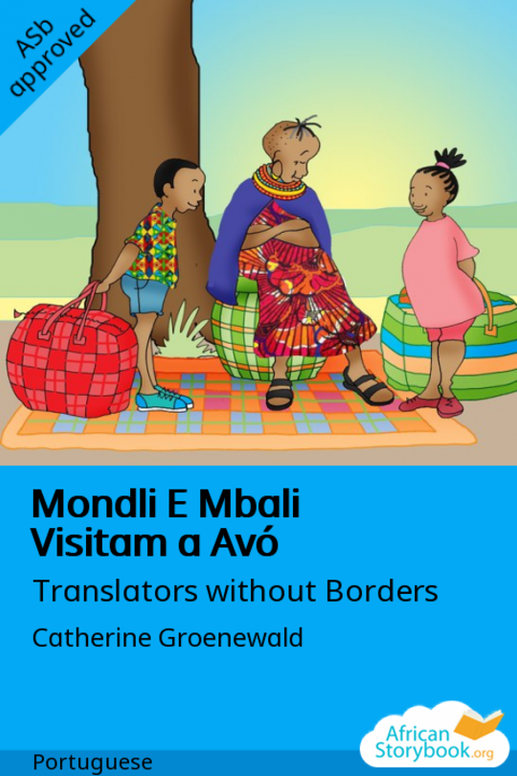 Mondli E Mbali Visitam a Avó