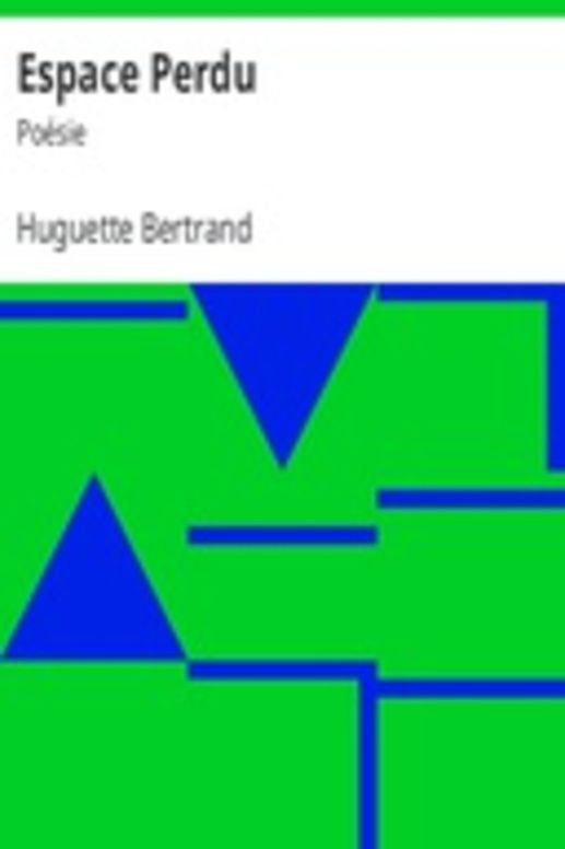 Espace Perdu: Poésie
