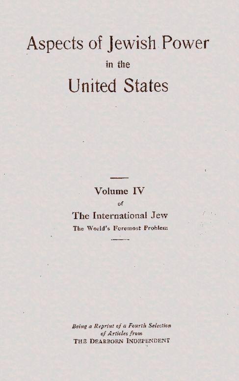 Jewish influences on American life: volume IV