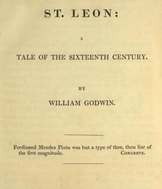 St. Leon
A Tale of the Sixteenth Century