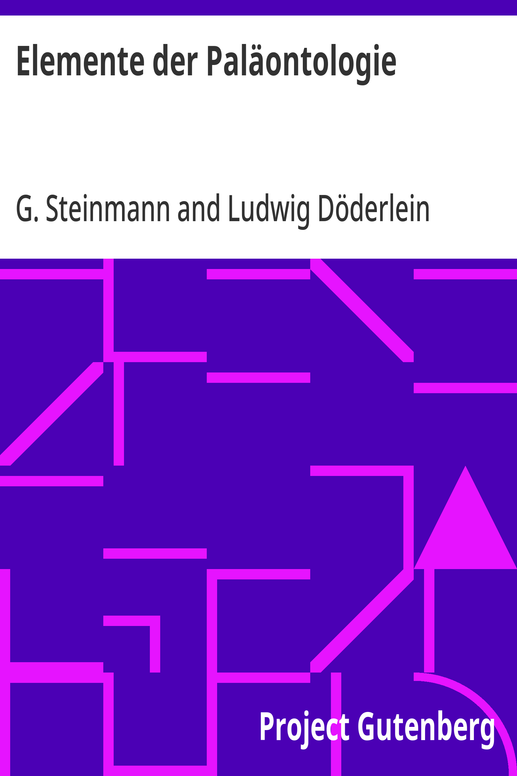 Elemente der Paläontologie