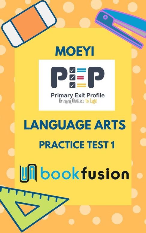 PEP Language Arts Practice Test 1