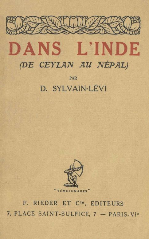 Dans l'Inde (de Ceylan au Népal)