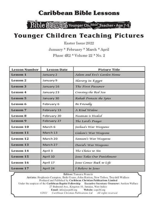 Bible Seekers - Teaching Pictures Easter Issue 2022