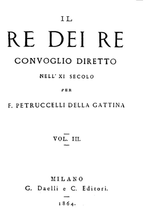 Il re dei re, vol. 3 (di 4) Convoglio diretto nell'XI secolo