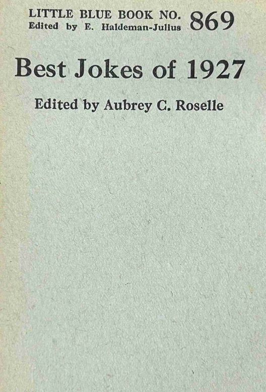 Best jokes of 1927