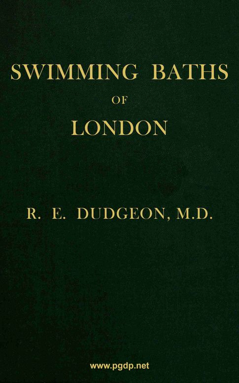 The swimming baths of London