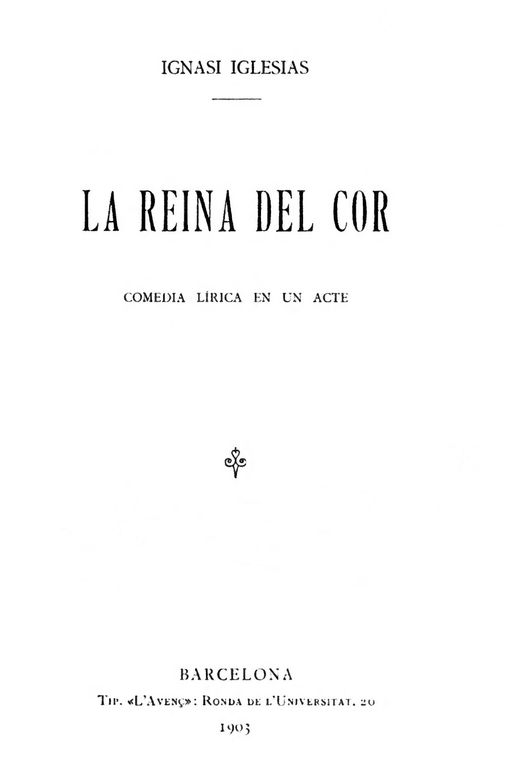La reina del cor