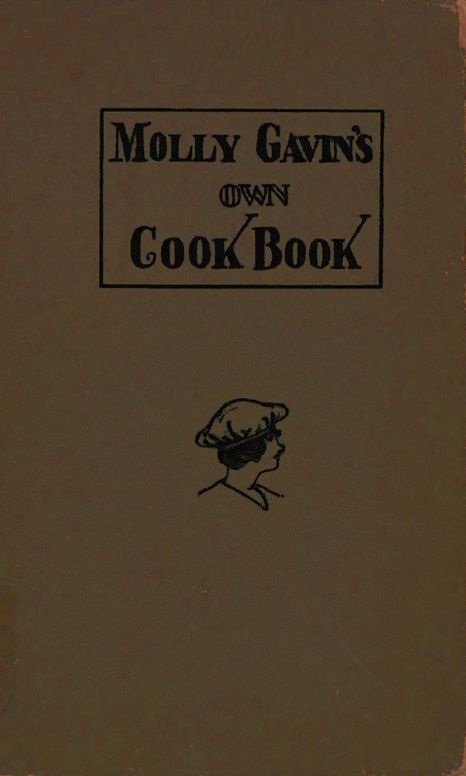 Molly Gavin's own cookbook