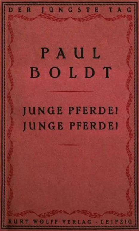 Junge Pferde! Junge Pferde!
