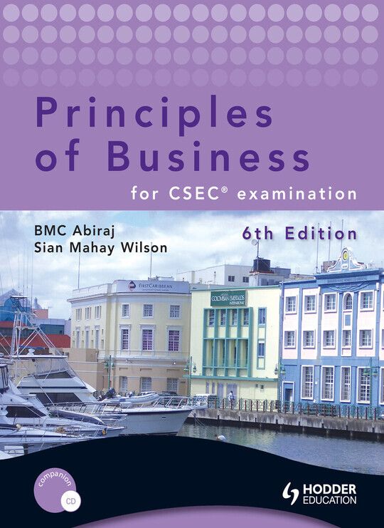 Principles of Business for CSEC examination