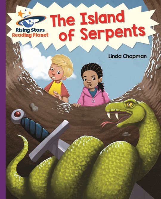 Reading Planet - The Island of Serpents  - Purple: Galaxy