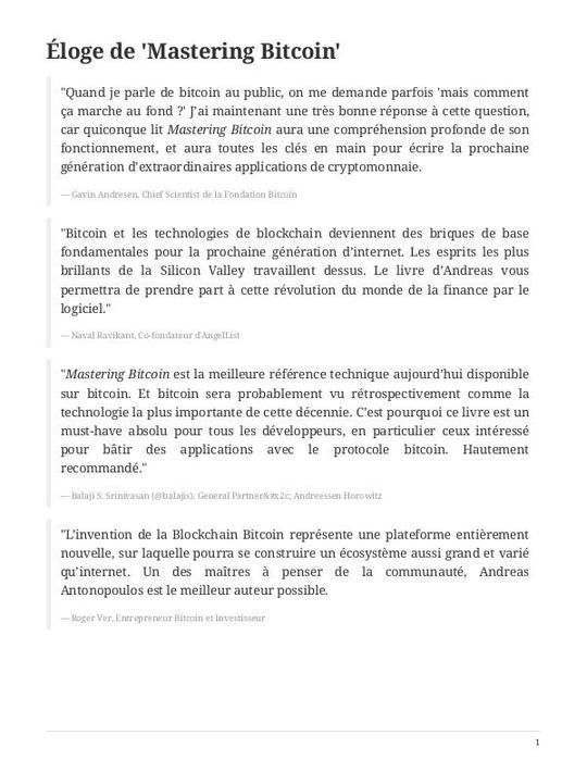 Mastering Bitcoin
