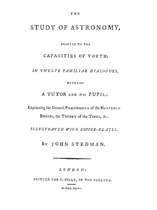 The Study of Astronomy
adapted to the capacities of youth