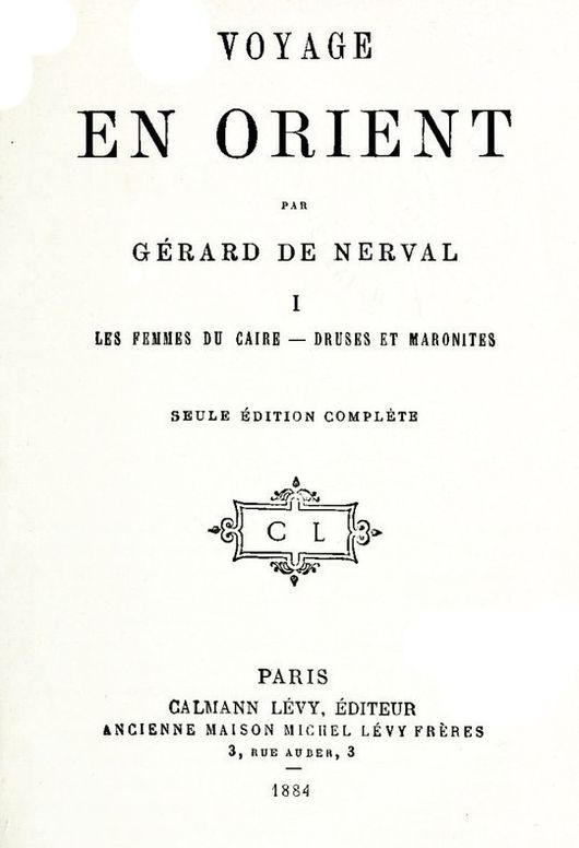 Voyage en Orient Volume 1: Les femmes de Caire - Druses et Maronites