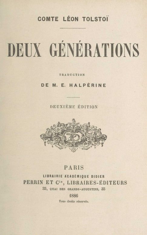 Deux générations