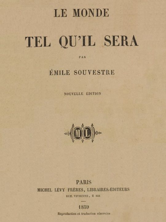 Le monde tel qu'il sera
