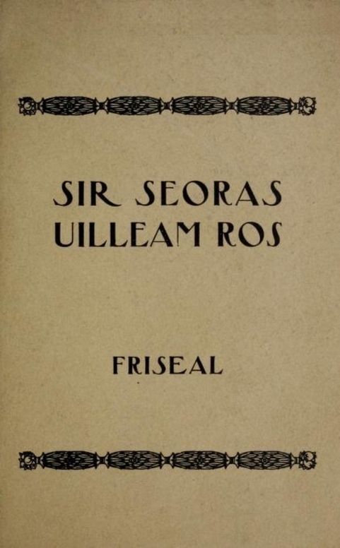 Gearr-sgeoil air Sir Seoras Uilleam Ross
