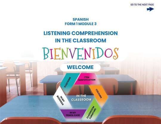 Spanish Form 1 Module 3