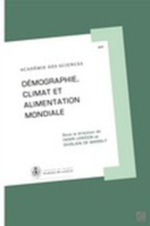 Démographie, climat et alimentation mondiale