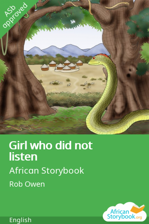 Girl who did not listen