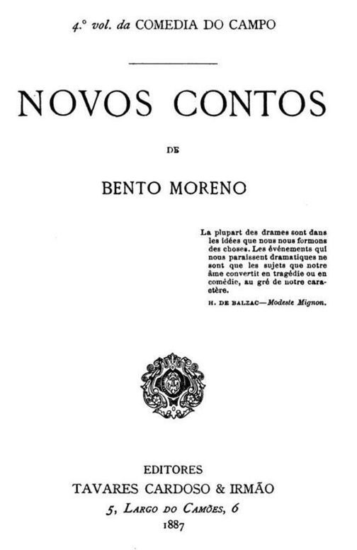 Novos contos / 4º volume da Comedia do Campo