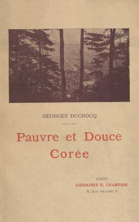 Pauvre et douce Corée