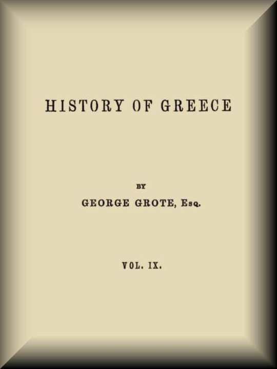 History of Greece, Volume 9 (of 12)