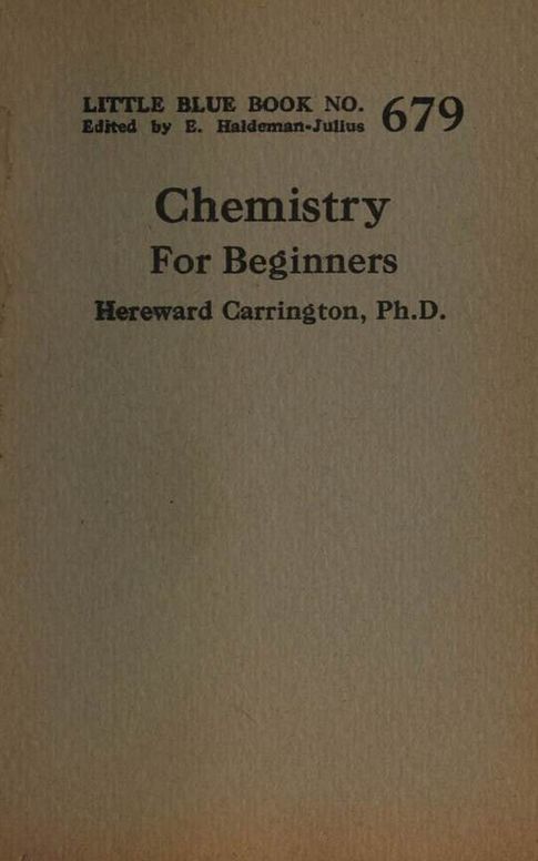 Chemistry for beginners