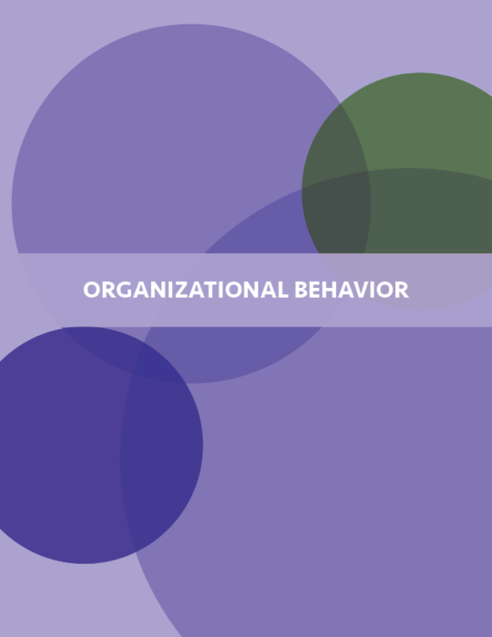 Organizational Behavior
