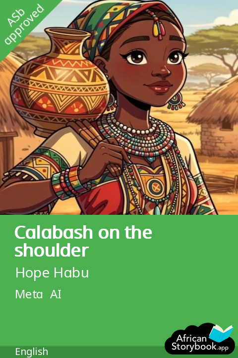 Calabash on the shoulder