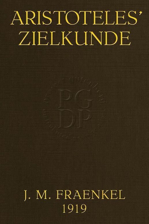 Aristoteles' Zielkunde