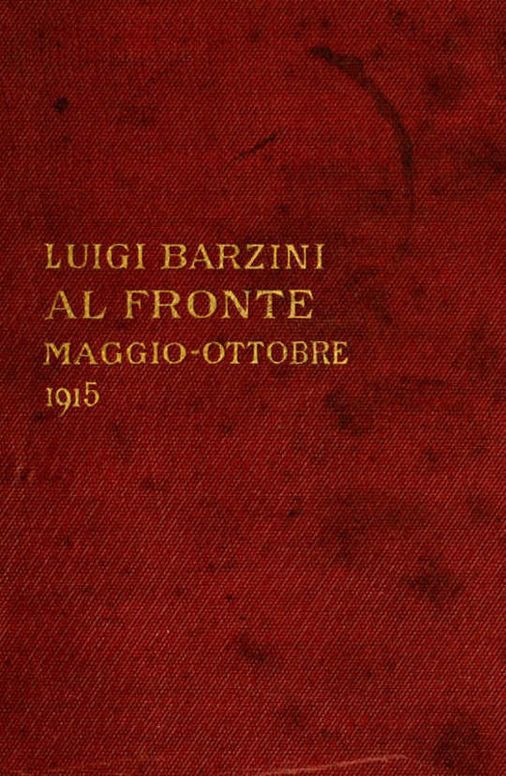 Al fronte
(maggio-ottobre 1915)