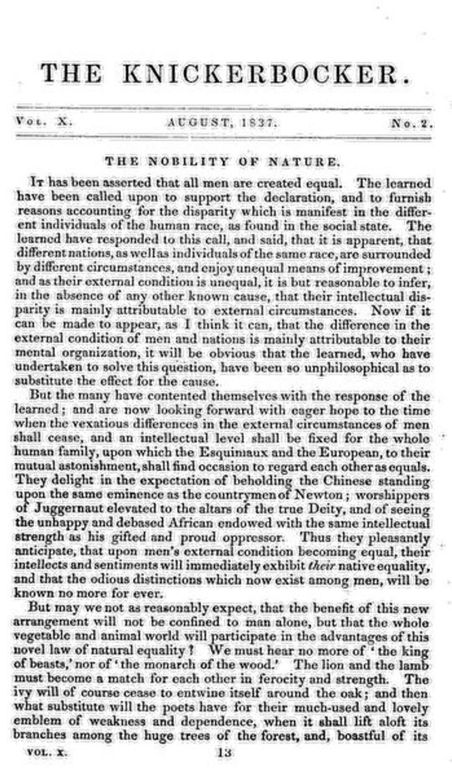 The Knickerbocker, Vol. 10, No. 2, August 1837
