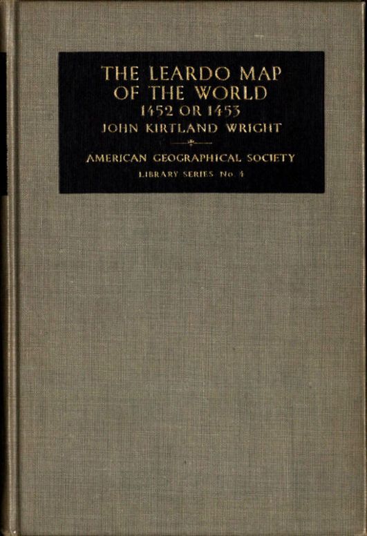 The Leardo Map of the World, 1452 or 1453
In the Collections of the American Geographical Society