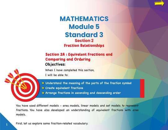 Mathematics Module 5 Standard 3 Section 2