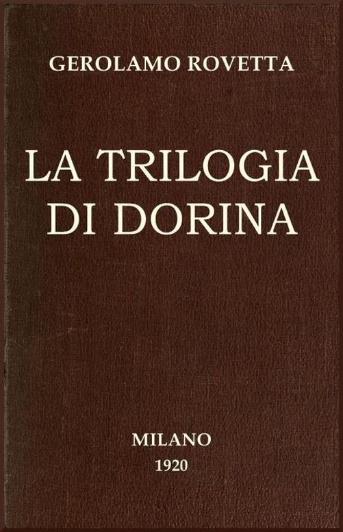 La trilogia di Dorina Commedia in 3 atti