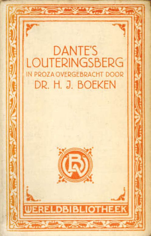 Dante's Louteringsberg in proza overgebracht