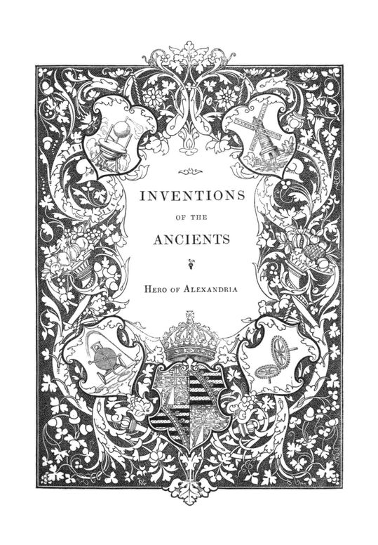 The pneumatics of Hero of Alexandria