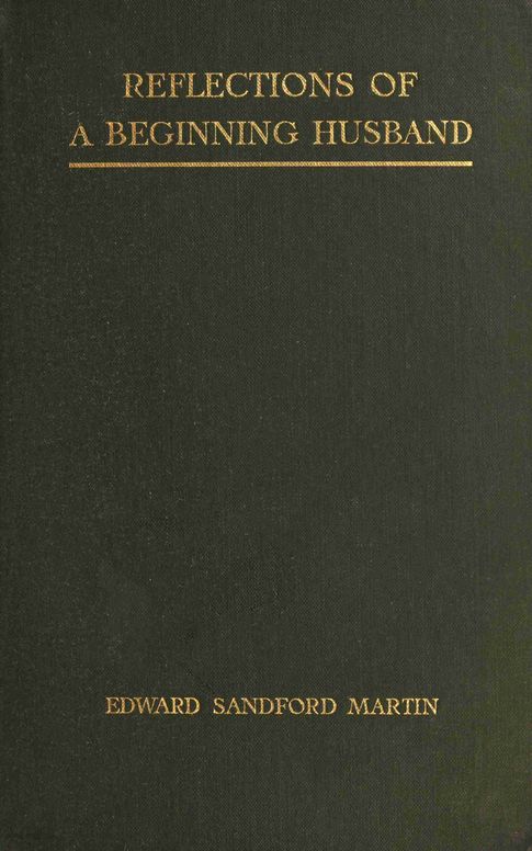 Reflections of a beginning husband